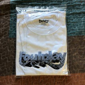 Foulplay Heavy Duty Wordmark Tee White
